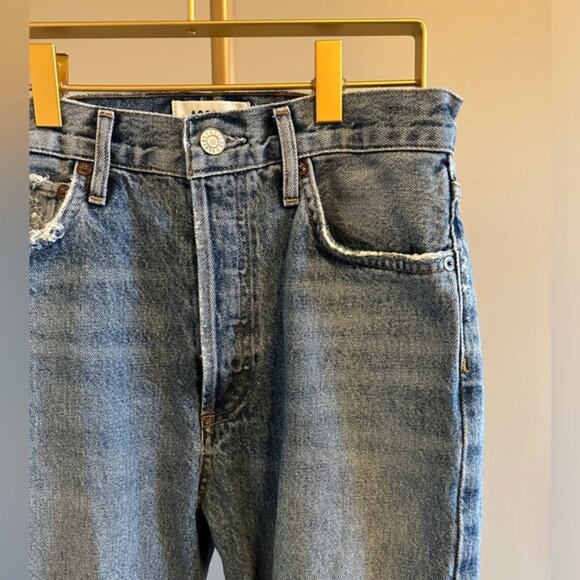 Agolde AGOLDE 90’s Pinch Waist High Rise Straight Leg Jeans – Size 25 - Picture 6 of 6